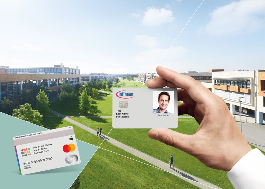 Versatile and contactless: Infineon sets standards with multifunctional employee ID card including Mastercard payment function